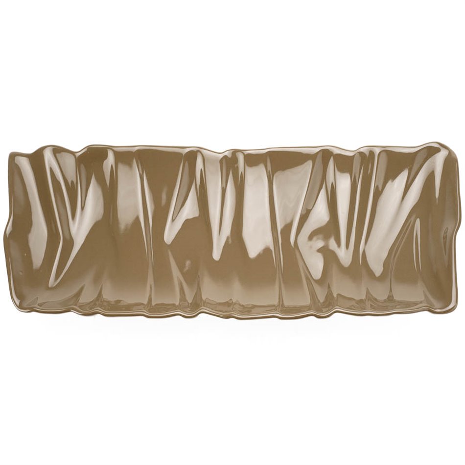 Decorative Dish Ultra Modern, platinum, 50x18.5cm