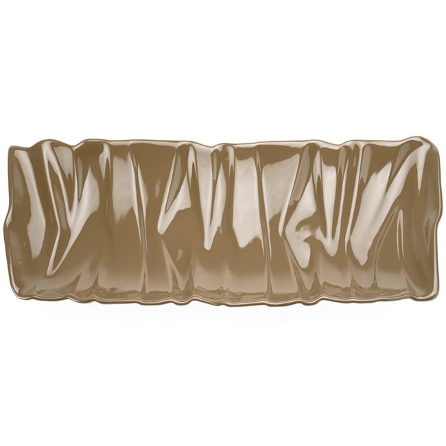 Decorative Dish Ultra Modern, platinum, 50x18.5cm