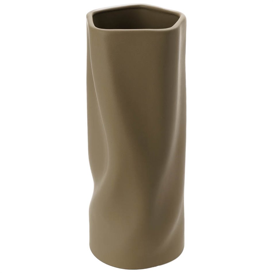 Vase Imperfect L, dust matt, 12x12x30cm