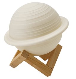 Night lamp Saturn, H11cm, D14cm