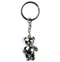 Keychain Teddy, metal, 11x3cm
