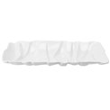 Decorative dish ULTRA MODERN, white, 35x18x4cm