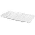 Decorative dish ULTRA MODERN, white, 35x18x4cm