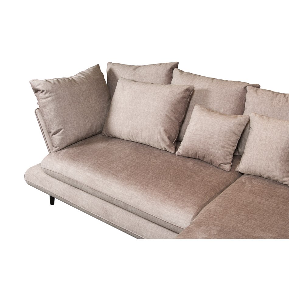 Sofa Wemonte, right corner, sleeping function, H90x283x181cm