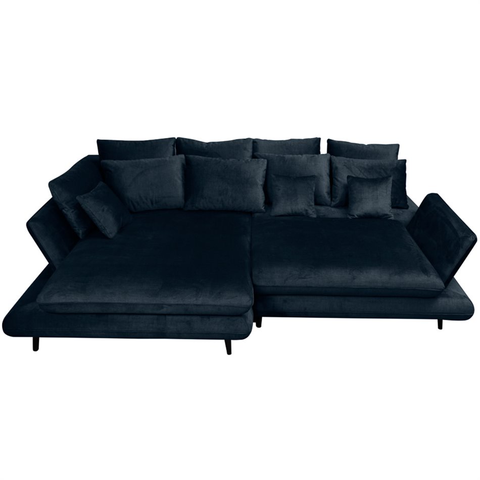 Sofa Wemonte, left corner, sleeping function, H90x283x181cm 