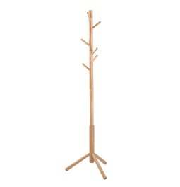 Coat hanger Abrem, natural, H176x51x45cm