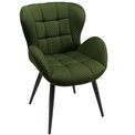 Chair Sandland, forest green, H87x64x59cm
