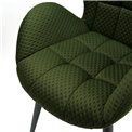 Chair Sandland, forest green, H87x64x59cm