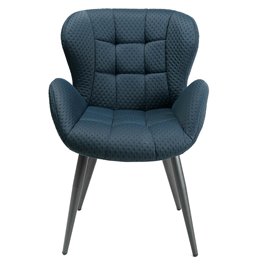 Chair Sandland, dark blue, H87x64x59cm