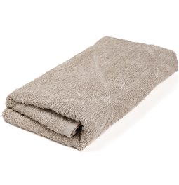 Bamboo towel Angolo, 50x100cm, pearl grey, 550g/m2
