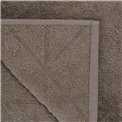 Bamboo towel Angolo, 50x100cm, taupe, 550g/m2