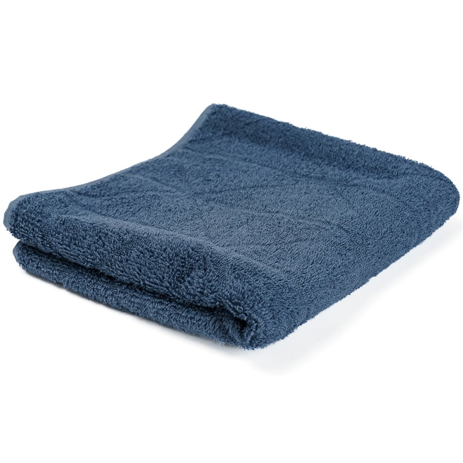 Bamboo towel Angolo, 50x100cm, marine blue, 550g/m2