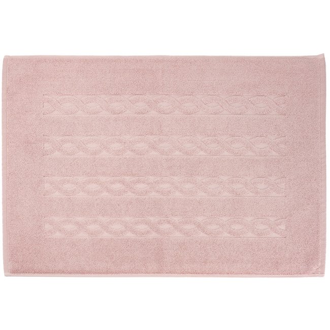Bath mat Trecia, 70x50cm, pale pink, 900g/m2