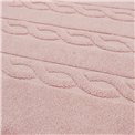 Bath mat Trecia, 70x50cm, pale pink, 900g/m2