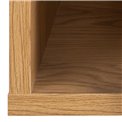 Bedside table Ashlan, oak, MDF H16.5x40x32cm