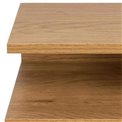 Bedside table Ashlan, oak, MDF, H22.5x35x32cm