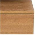 Bedside table Ashlan, oak, MDF, H22.5x35x32cm
