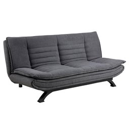 Sofa Afaith, grey, H91x196x98cm