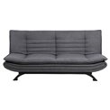 Sofa Afaith, grey, H91x196x98cm
