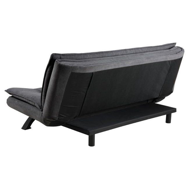 Sofa Afaith, grey, H91x196x98cm