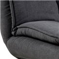 Sofa Afaith, grey, H91x196x98cm