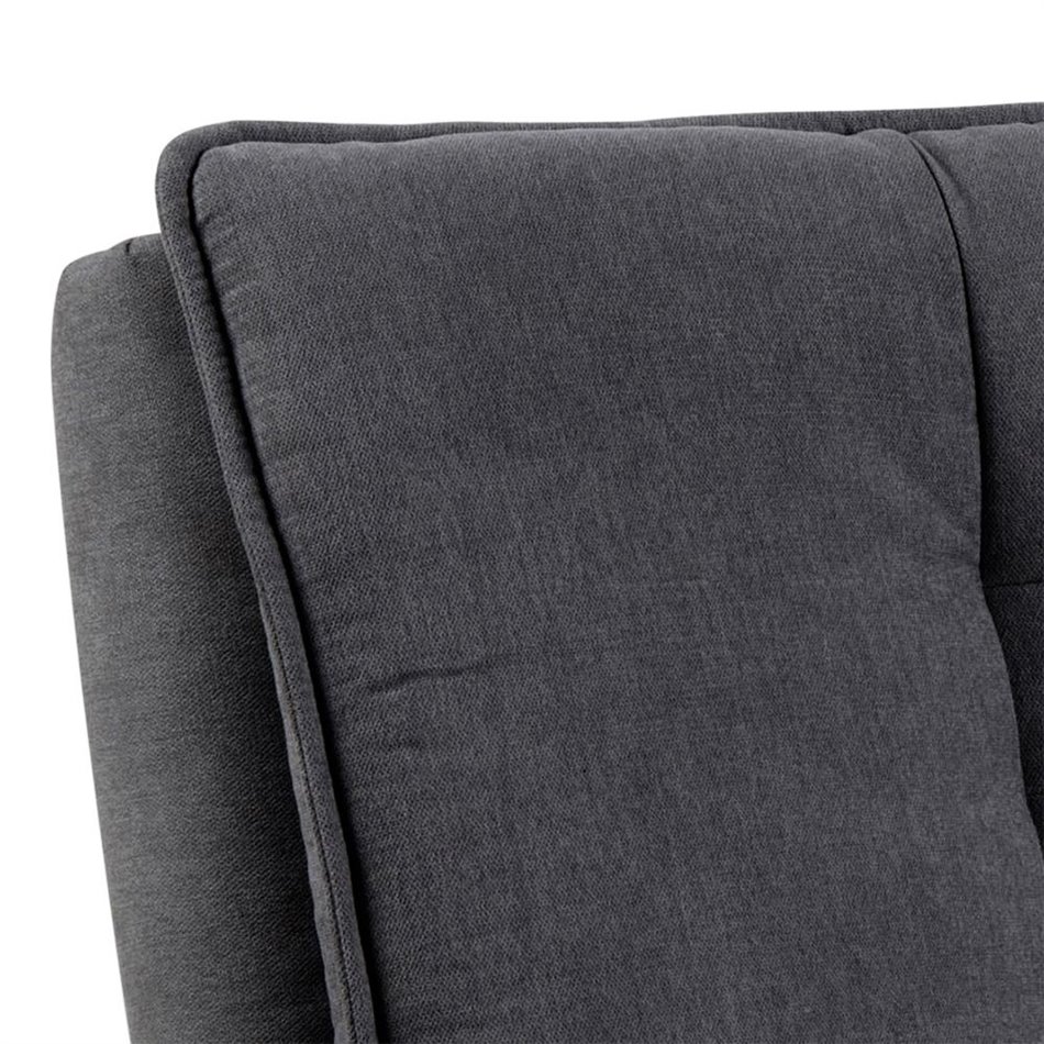 Sofa Afaith, grey, H91x196x98cm