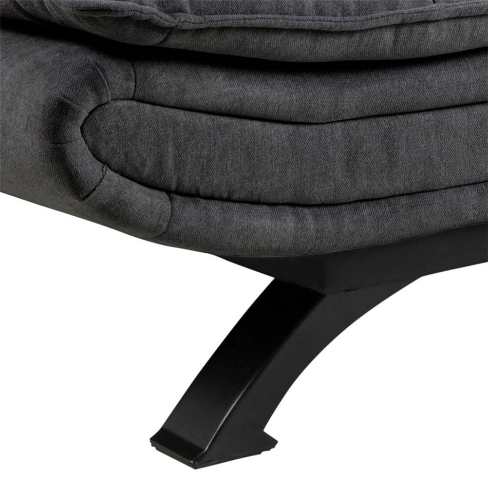 Sofa Afaith, grey, H91x196x98cm