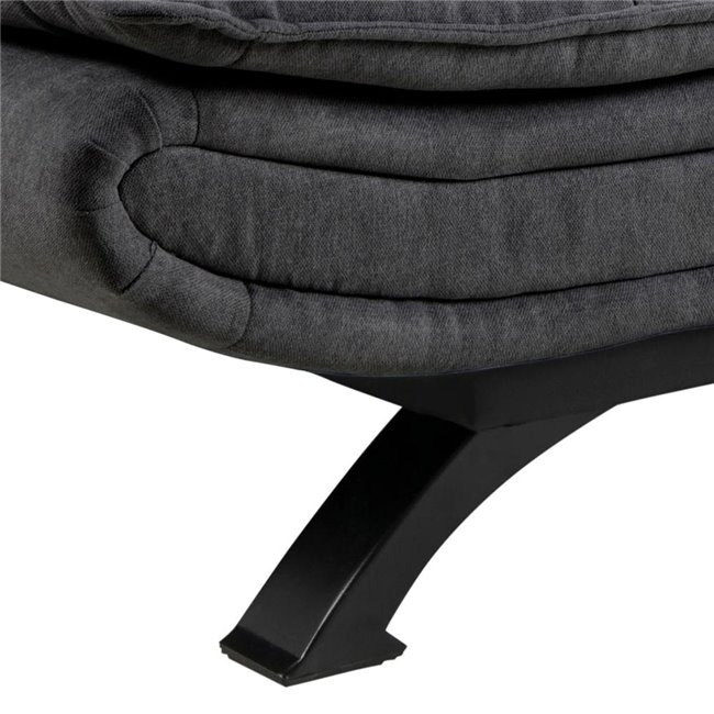 Sofa Afaith, grey, H91x196x98cm