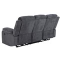 Sofa Amora, dark grey, H98x196.5x95cm