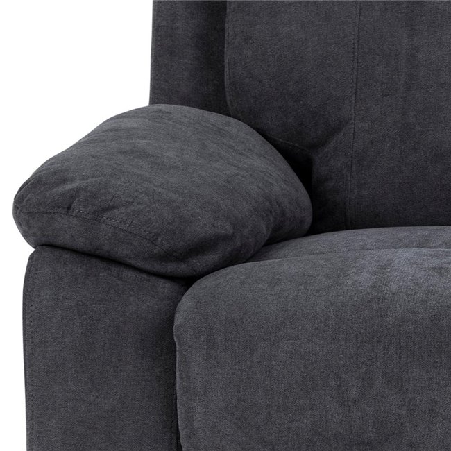 Sofa Amora, dark grey, H98x196.5x95cm
