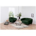 Sofa Aria, žalias, H78x97x84cm