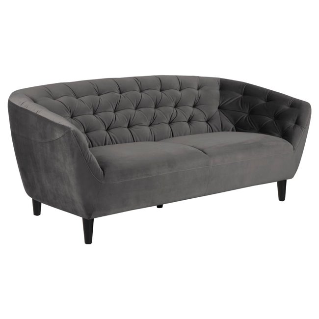 Sofa Aria, grey, H78x191x84cm