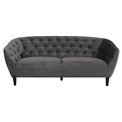 Sofa Aria, grey, H78x191x84cm
