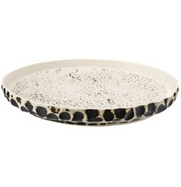 Plain plate Teide, D25x3cm