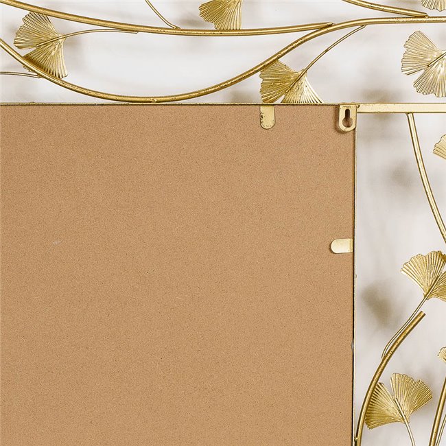 Mirror Balzo, gold foll, 80x2.5x100cm