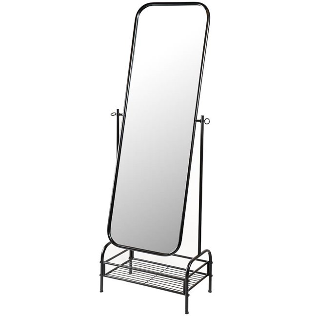 Mirror Balla, black, 68x35x179cm