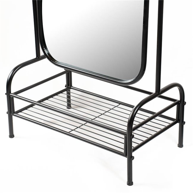 Mirror Balla, black, 68x35x179cm