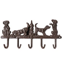Hanger 5 dogs, 36x14cm