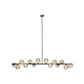 Pendant lamp Scala Balls, black, 138x155x28cm
