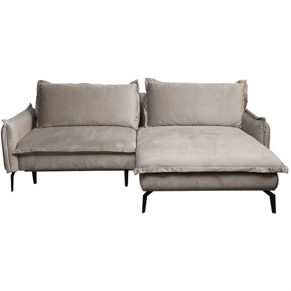 Sofa Weglossy, right, Riviera 16, 226x105-162x88cm