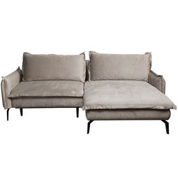 Sofa Weglossy, right, Riviera 16, 226x105-162x88cm