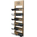 Wine bottle holder x6, H85x28x9cm