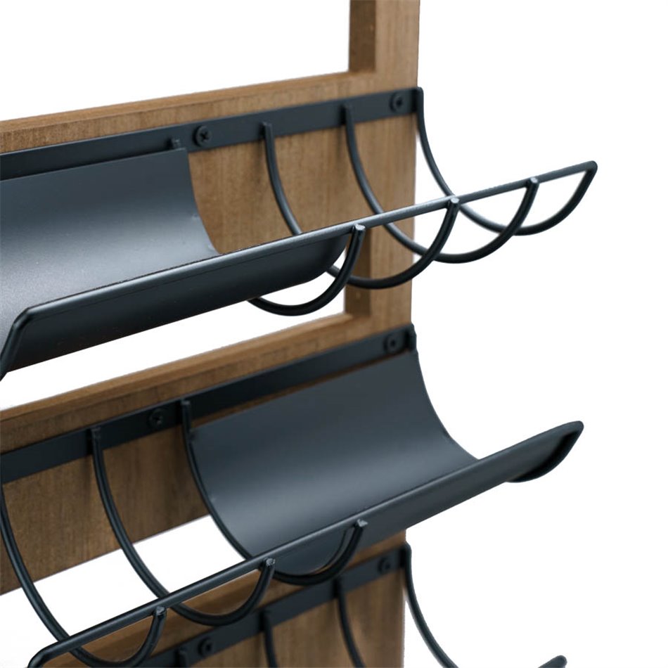 Wine bottle holder x6, H85x28x9cm