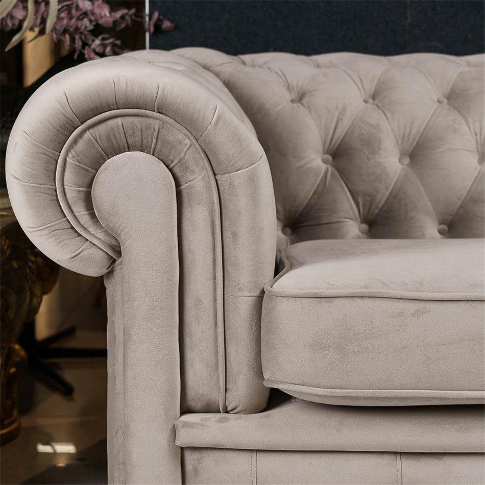 Sofa Wemanchester 2, riv 16, 180x100x74cm