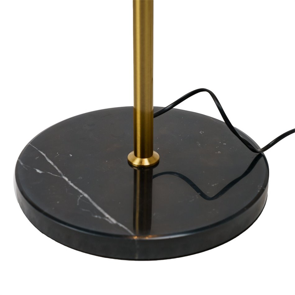 Floor lamp Rade, amber, H170x D33.5cm, G9x5