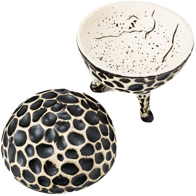 Tall bowl Teide with lid, D12.5x15cm, 18cl