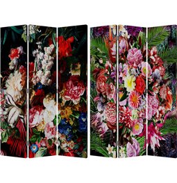 Room divider Bucket of flowers, 180x120x2.5cm