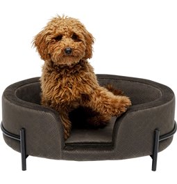 Dog/cat bed Dream Day, grey, H24x61x42cm