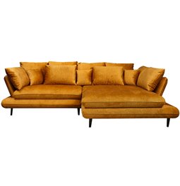 Sofa Wemonte, right, sleeping function, H90x283x181cm