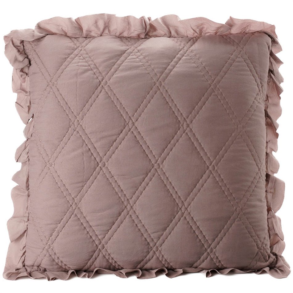 Pillow Jurate, mauve, velvet, 50x50cm